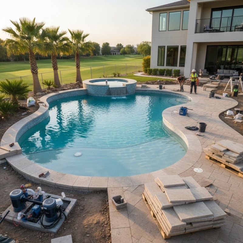 Swimming Pool Construction detail